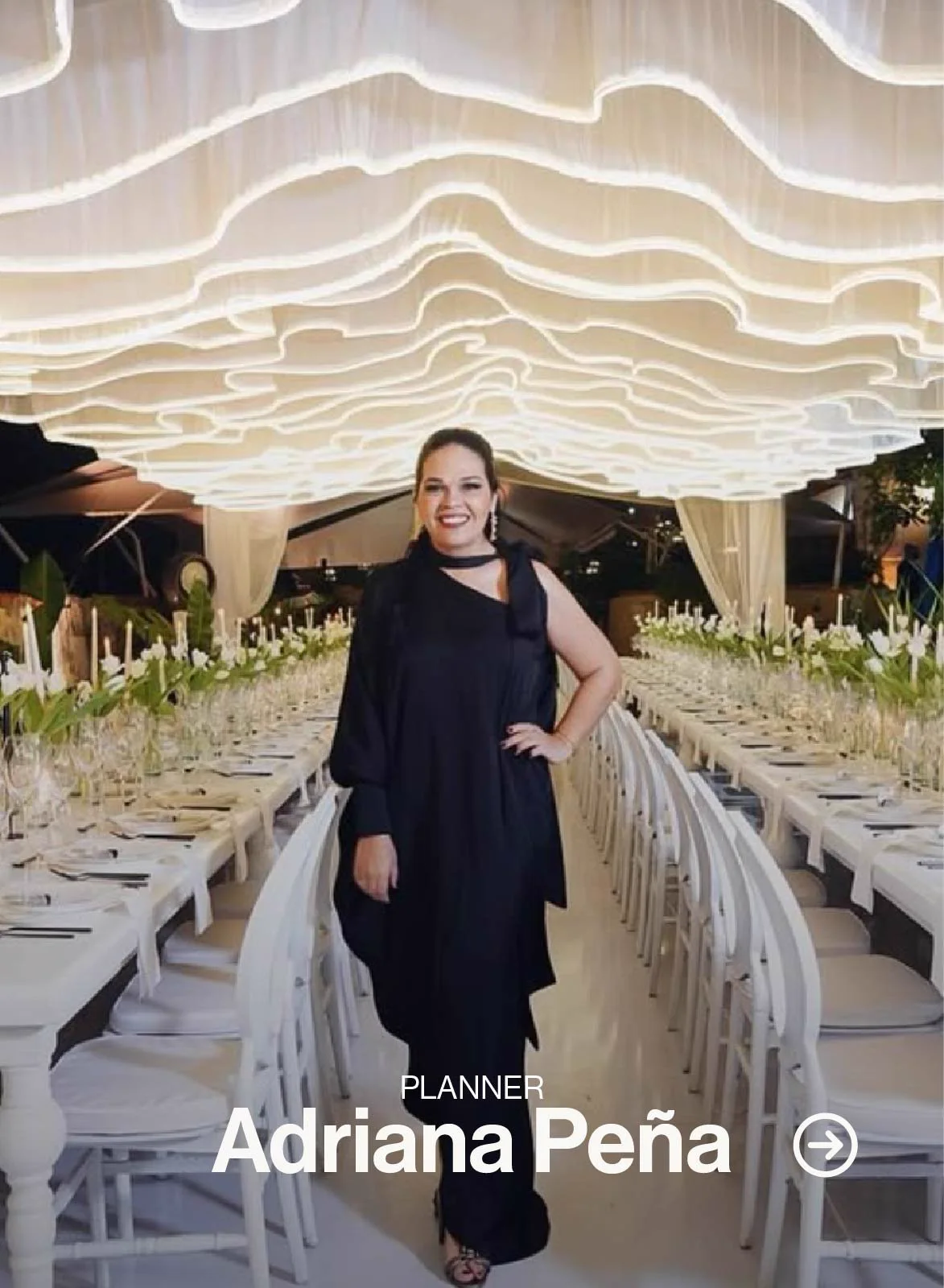 Adriana Peña, wedding planner (Colombia)